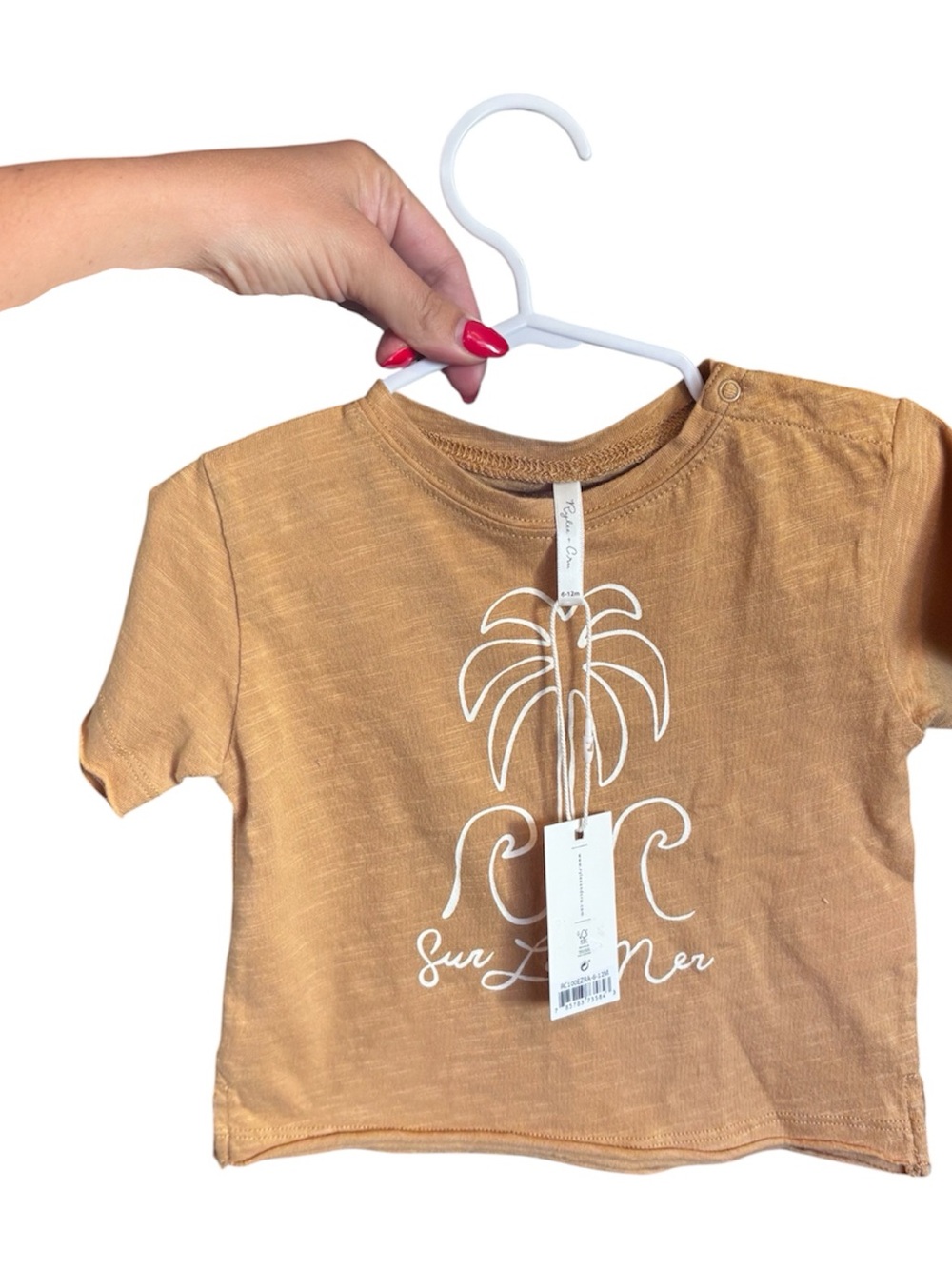 Rylee + Cru boxy tee NWT